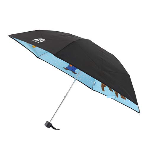 ミッキー&フレンズ 折りたたみ傘（晴雨兼用） 実写 黒 日傘 雨傘 雨具 かさ デイズニー グッズ