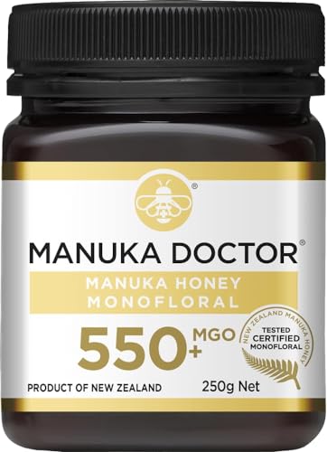 Manuka Doctor マヌカハニー mgo550+ 250g 国内正規品 ニュージーランド産 MANUKA HONEY100%