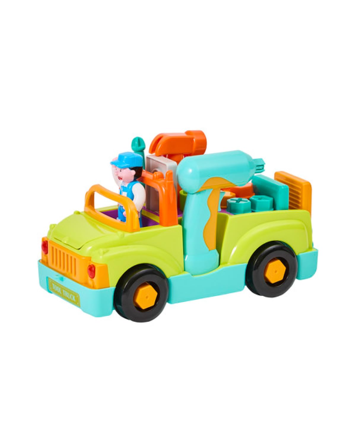 Hola Toys オラトイズ 工具がいっぱい！組立できるDIYトラック 18カ月から TYHOL6109