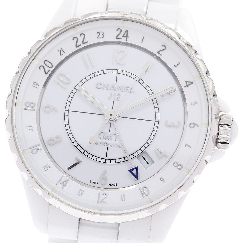 シャネル CHANEL H3103 J12 38ｍｍ GMT 自動巻き メンズ _918508【中古】
