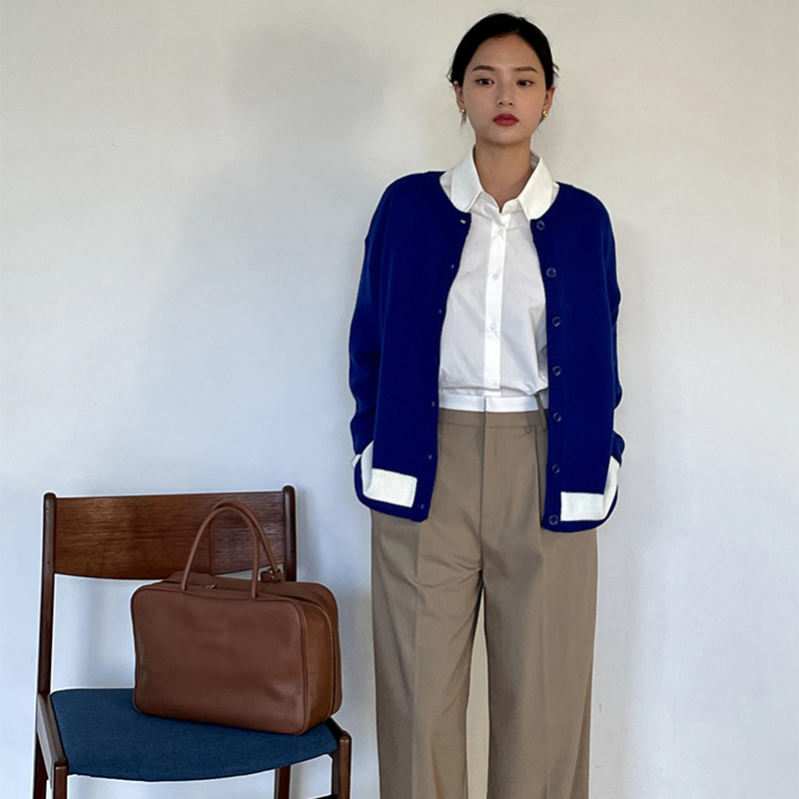 軽量 無地 中厚手 レディースカーディガン キレイめ トップス 大人 短め 30代春 20代 シンプル 長袖 レディース Vネック 韓国 ゆったり 前開き 通学 オフィス 通勤 カーディガン