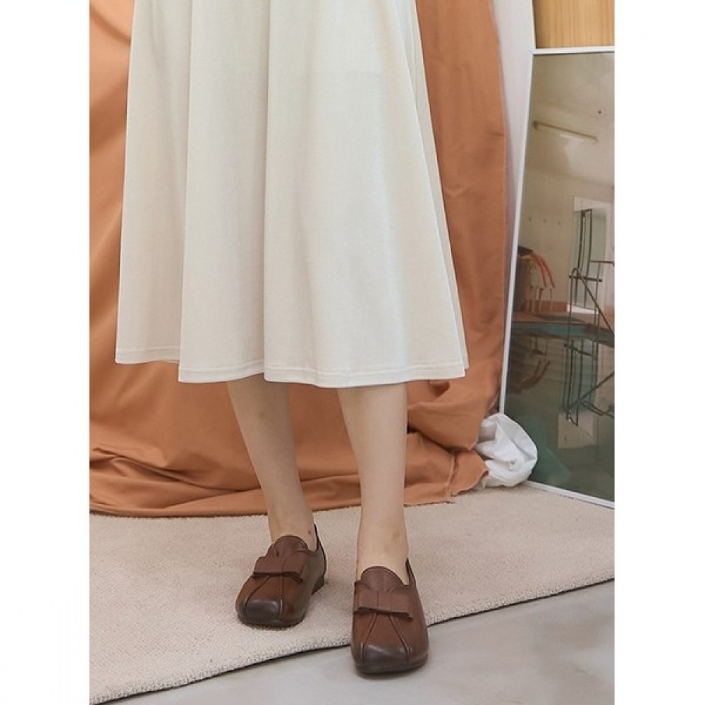 (Ninas Paris) ダブルリボンレザーヨーロピアンローファー