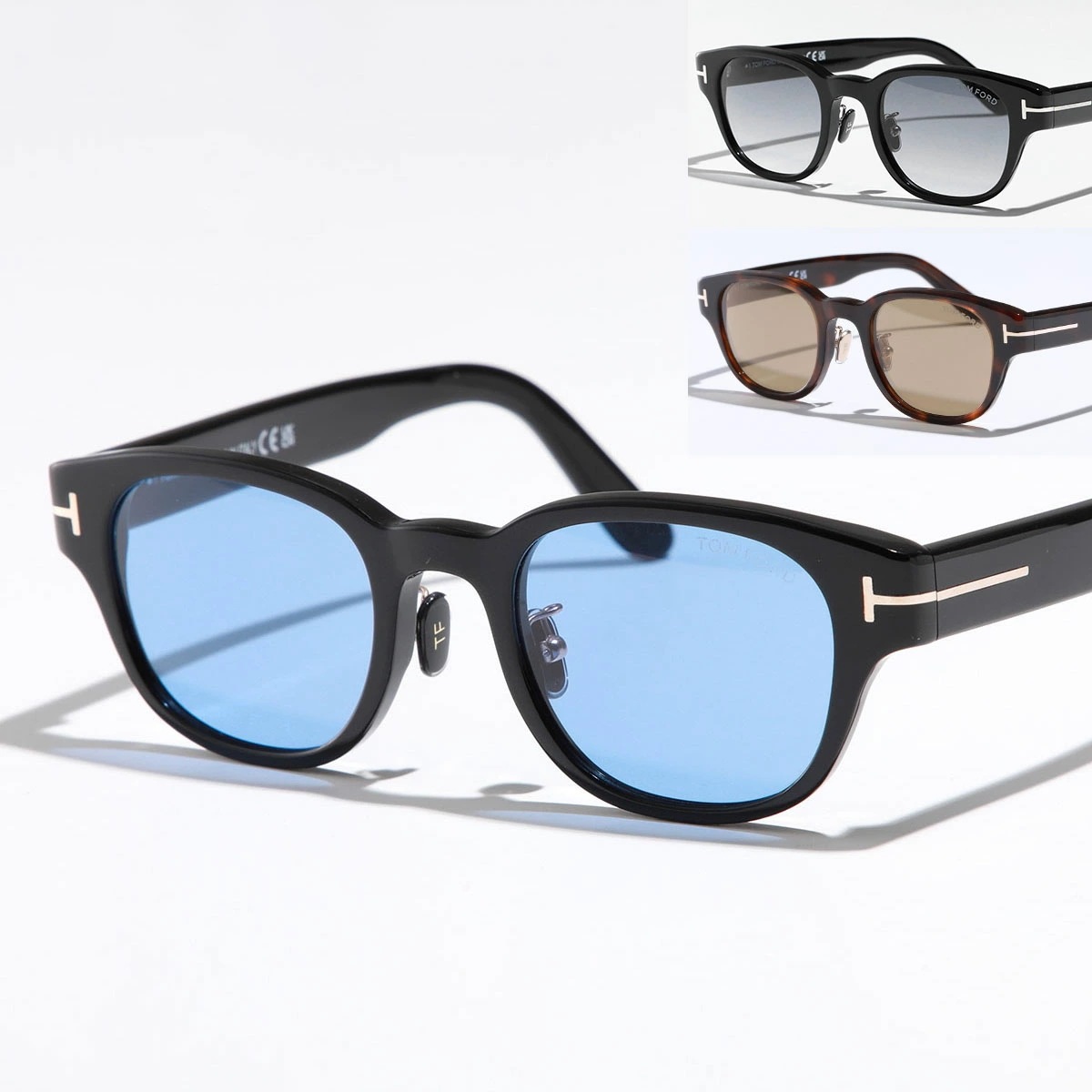 TOM FORD トムフォード サングラス TF1041-D FT1041-D メンズ ウェリントン型 メガネ 眼鏡 ロゴ アイウェア カラー3色