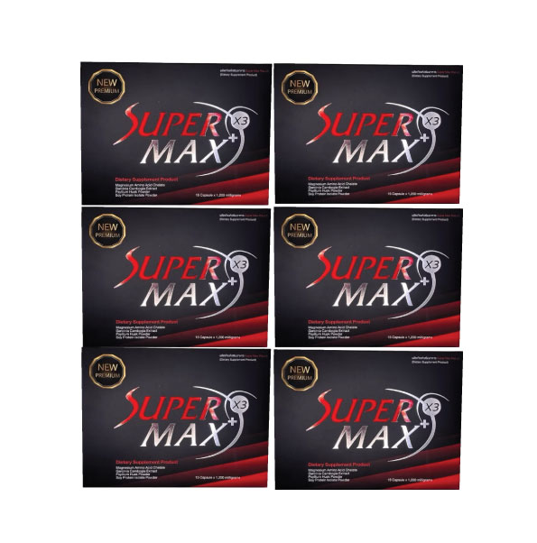 スーパーマックス　15カプセル入り　×　6箱セット　ダイエットサプリ