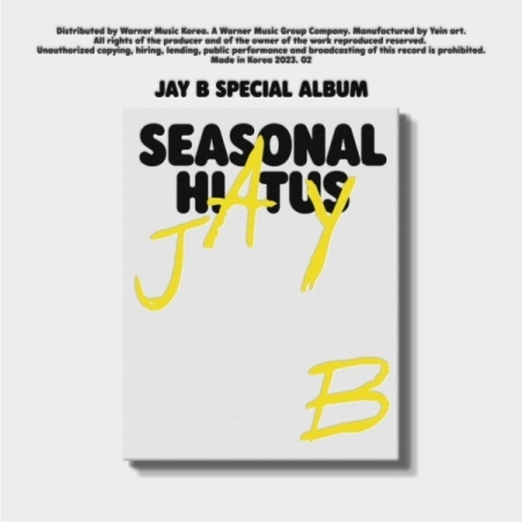オンラインショップ特典 JAY B [Special Album: Seasonal Hiatus]