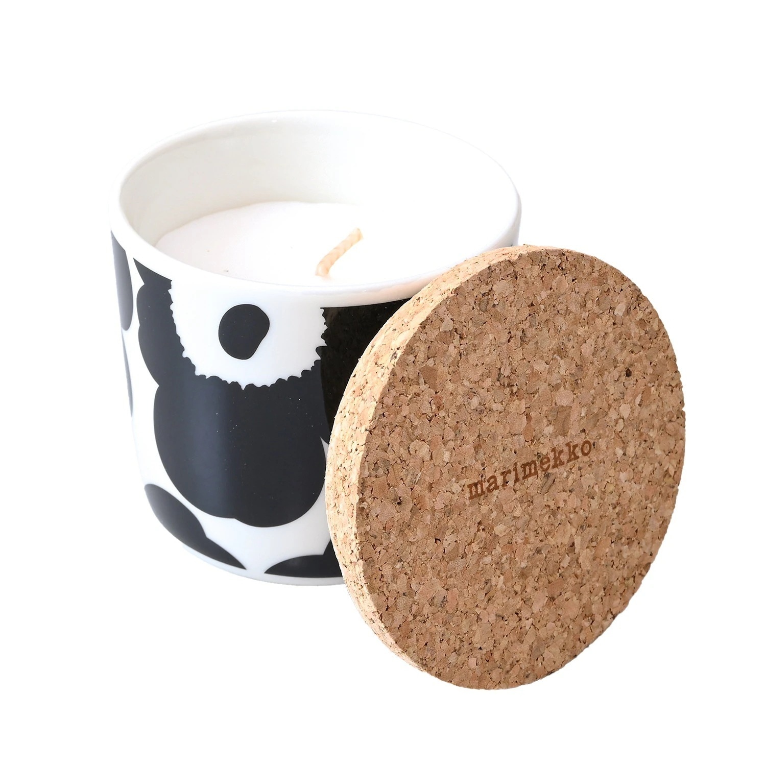 キャンドルホルダー Unikko Scented ウニッコ ブラック×ホワイト 072042 190 インテリア オブジェ 置物 5,001円