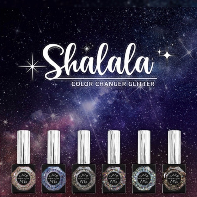 Cats Me / Shalala 6color 1+1 / グリッター