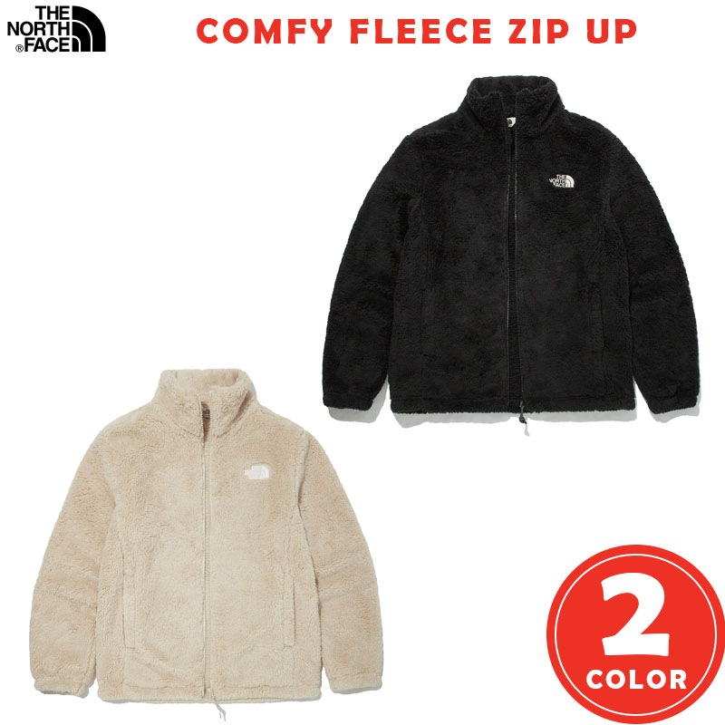 韓国正規品保証 関税負担なし NJ4FN02J COMFY FLEECE ZIP UPデイリー 基本 着装 男子 女子 人気 韓国 ファッション 男女共用 アウトドア
