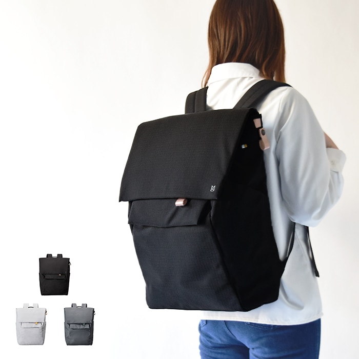 MILESTO Hutte ヒュッテ Wフラップバックパック バッグ 鞄 かばん リュックサック A4 おしゃれ 通勤 通学 旅行 大容量 トラベル おしゃれ レディース メンズ ユニセックス