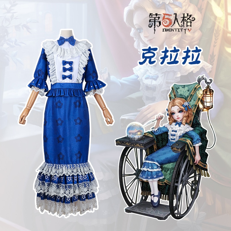 アイデンティティv Cos衣類彫刻彫刻家コスプレ女性の服フルレパートリースターロールプレイ