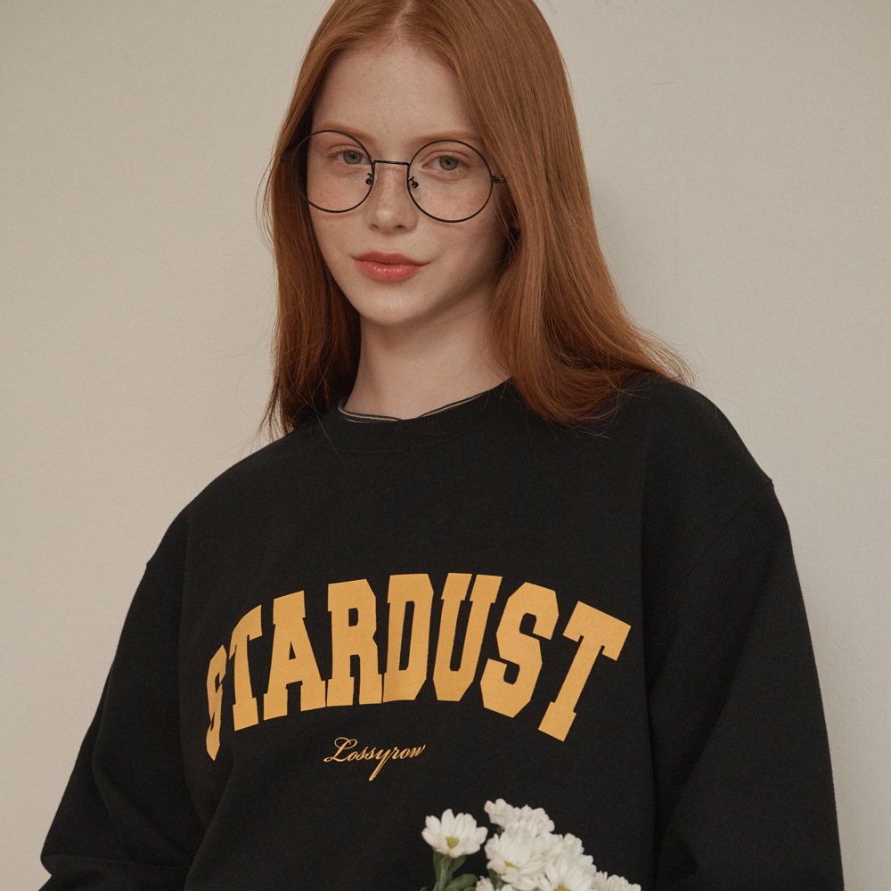 Stardust sweatshirt Black
