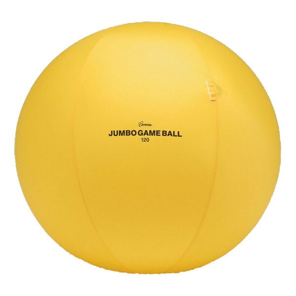 学校体育器具 ジャンボゲームボール120 イエロー B2886