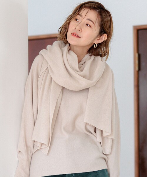 [最安値挑戦]ストール 「洗える」ピュアカシミヤ 大判 ストール レディース