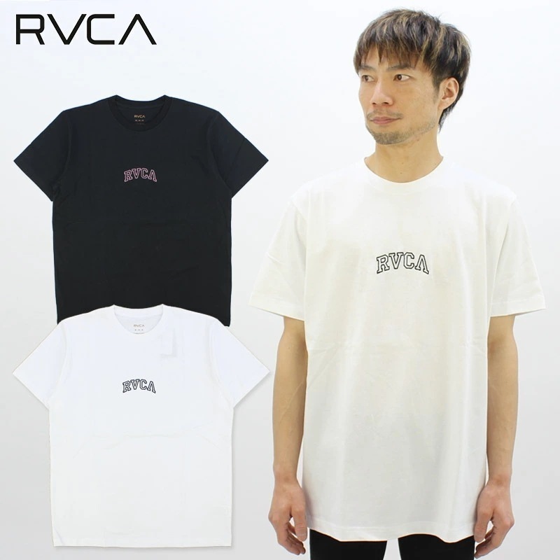 ルーカ RVCA メンズ LIL ARCH SS TEE メンズ Tシャツ(BD041-232) 半袖