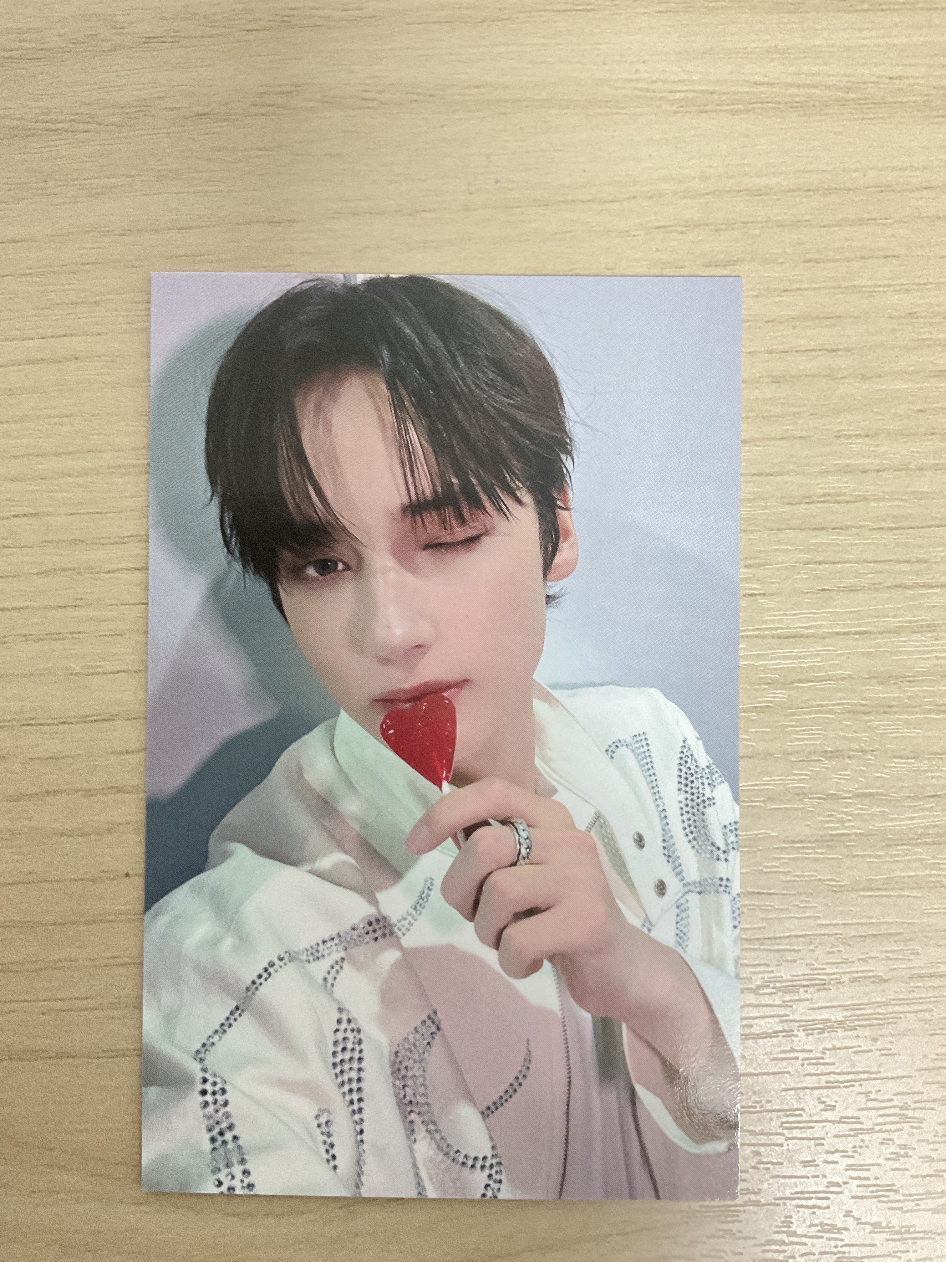 TXT ヒュニンカイ hueningkai Love Language サノク 事前収録限定 トレカ broadcast photocard サノク TOMORROW X TOGETHER