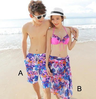 【急速出荷!】新规入荷続々 レディース 女性用 女の子 水着 水泳 夏 海 プール 海水浴 タンキニ 南国風 かわいい レジャー アウトドア 旅行 セパレート カラフル ピンク イエロー