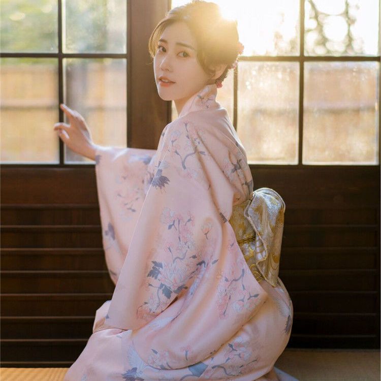 着物 女性 フォーマル ヴィンテージ ピンク 浴衣 レディース