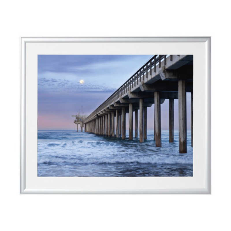 ケンコー　アルミ額縁 ルックマイルド (全紙 シルバー)　ALM-Z-SV 7,734円