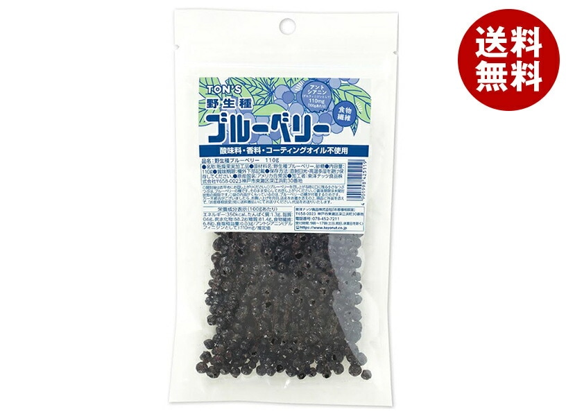 東洋ナッツ 野生種 ブルーベリー 110g×10袋入