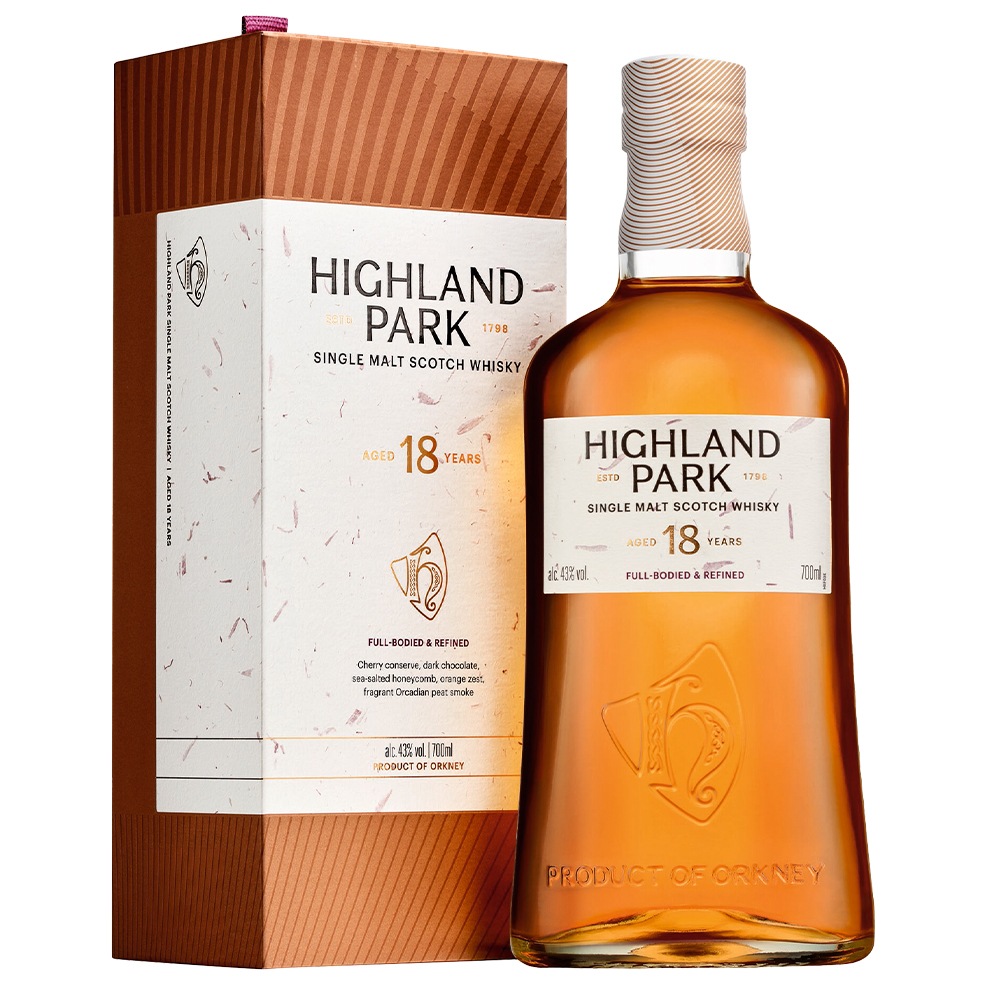 【正規品 箱入】ハイランドパーク 18 年 シングル モルト スコッチ ウイスキー 700ml 43％HIGHLANDPARK AGED 18 YEAR SINGLE MALT SCOTCH