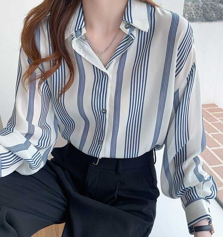 ワイシャツ カッターシャツ ブラウス レディース シャツ トップス 人気 おすすめ おしゃれ お洒落 激安 安い プチプラ 長袖 ロング シフォン とろみ 美シルエット 華奢見え wto09