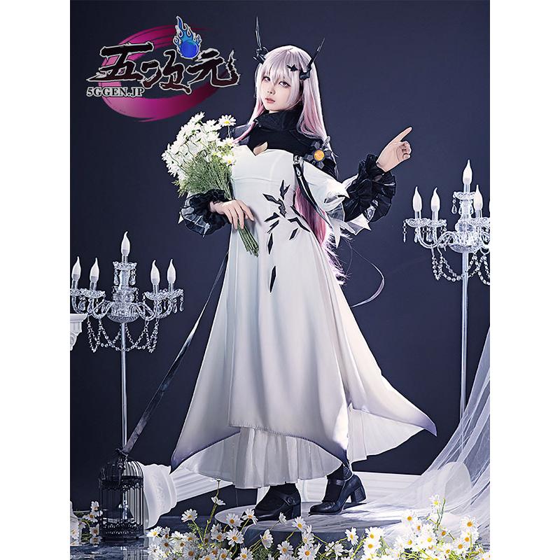 五次元　 アークナイツ　コスプレ　テレジア　シヴィライト・エテルナ　衣装　ウィッグ　追加可