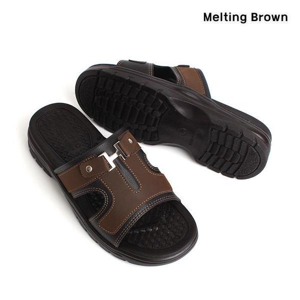 カジュアル男性オフィスシューズ クッションスリッパ 2color