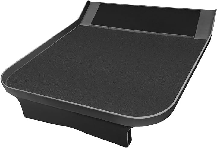 ALSET TRAY アルセットトレイ テスラモデル3Y 専用 フィット感アップ センタートレイ センターコンソール 食品食卓テーブル グレー