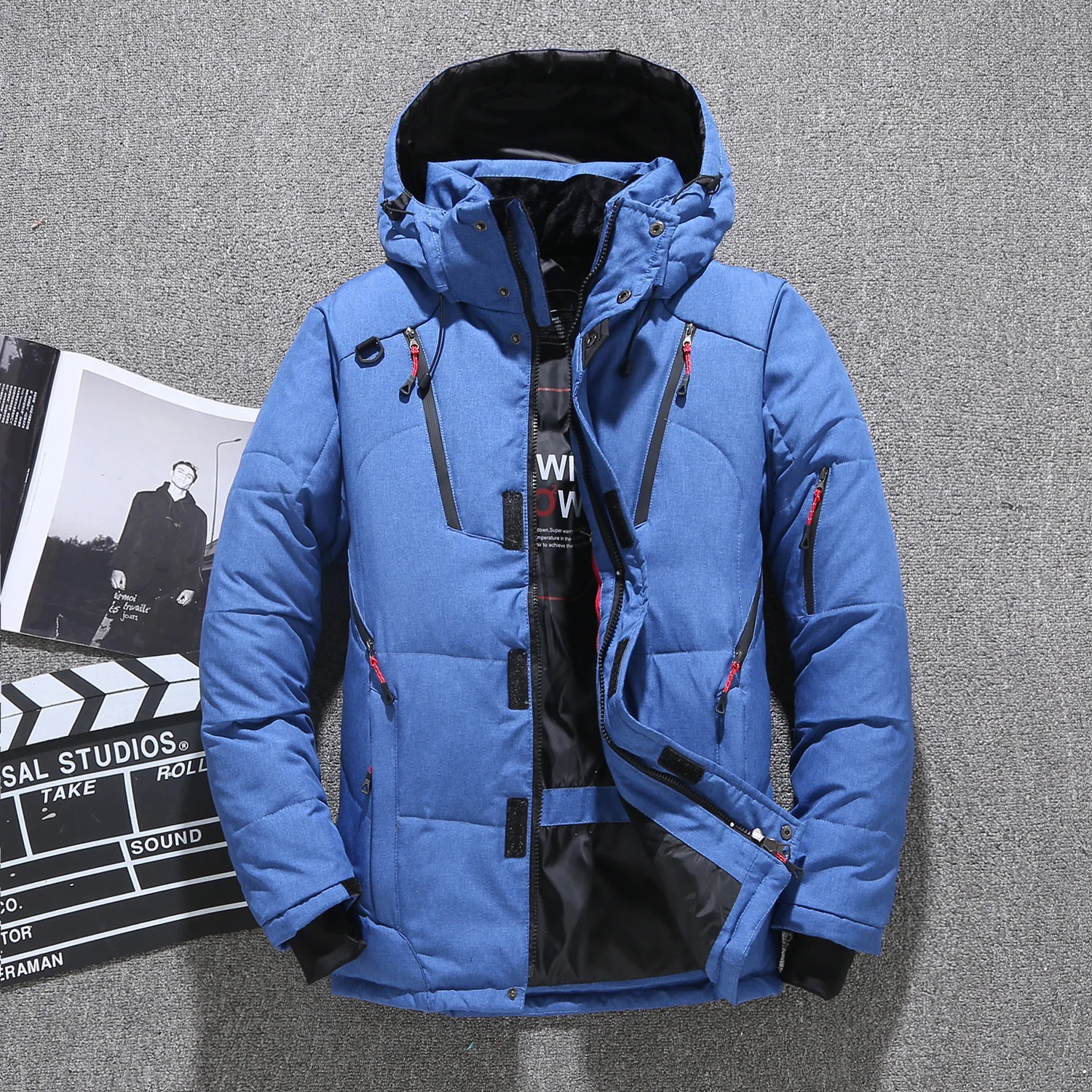 ダウンジャケット メンズ 軽量 ダウンジャケット 冬物 冬服 メンズ アウター ダウン 大きい ハイネック 防寒 ダウンジャケット 紳士 男性 ファッション