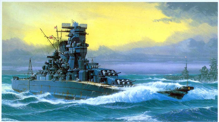 マイクロエース 1/250 日本海軍 戦艦大和 プラモデル マイクロエース センカンヤマト