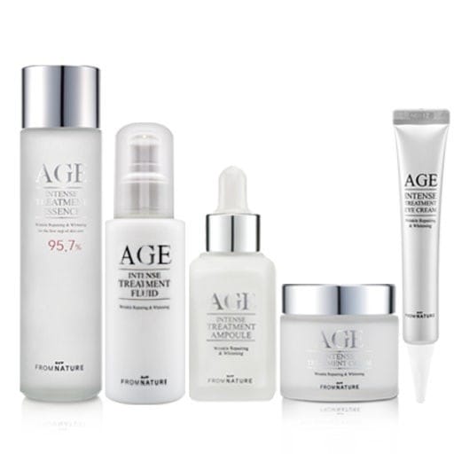 AGEスペシャル5種セット エイジ インテンス トリートメントスキンケアセット(化粧水150ml+乳液100ml+美容液30ml+クリーム50g+アイクリーム 22g)