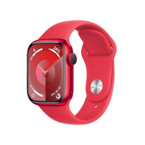【新品未開封】Apple Watch Series 9 GPS+Cellularモデル 41mm MRY83J/A [(PRODUCT)REDスポーツバンド M/L]