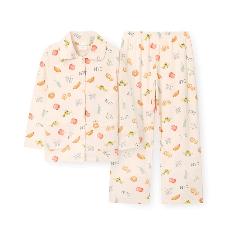 ルームウェア セットアップ モコモコパジャマ/ デパート品質 ふわとろ極細ファイバー/ NYC レディース長袖パジャマ