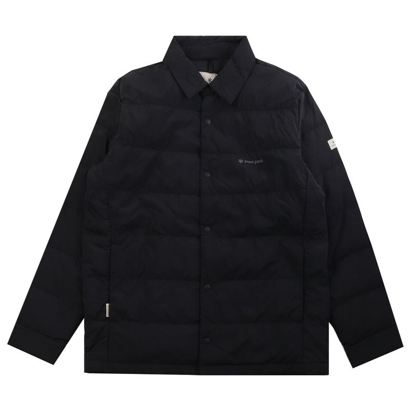 男性用ランドエアシャツ 軽量ダウンジャケット S25WMGDJ52 BK