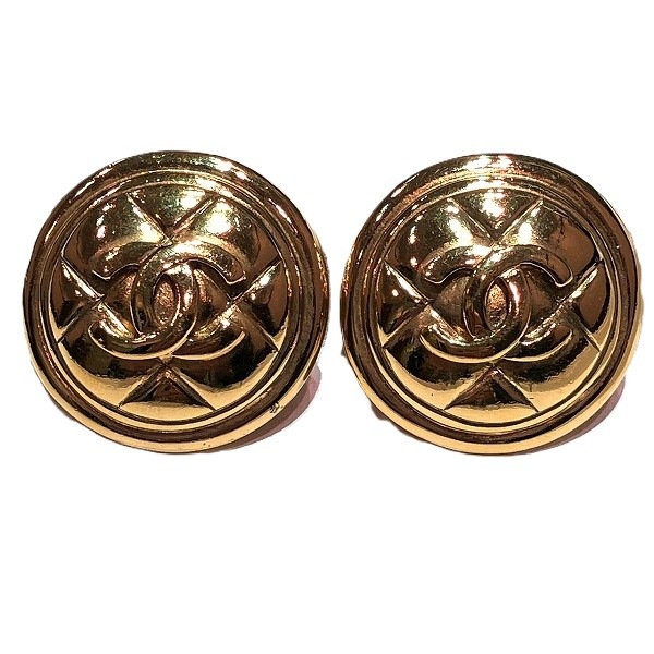 シャネル ココマーク マトラッセ ブランド小物 イヤリング レディース 【中古】