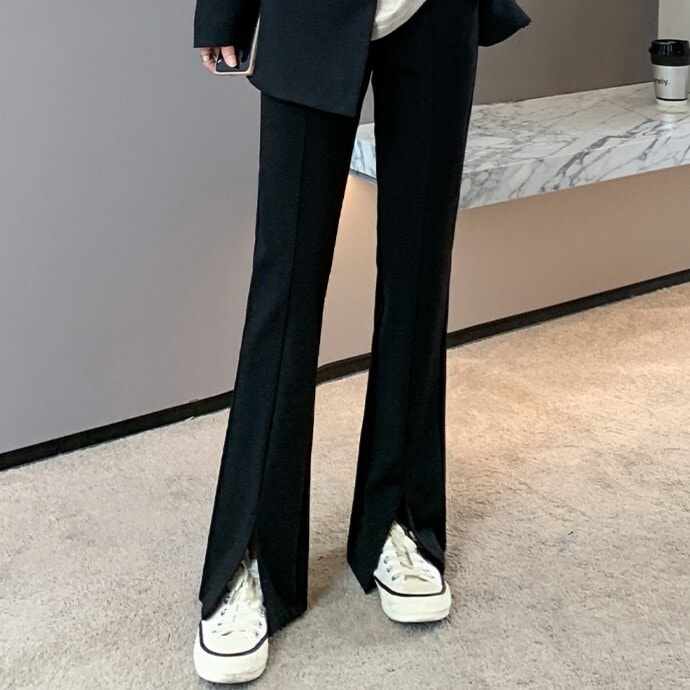 ボトムス パンツ ズボン ストレートパンツ ロング ロング丈 ベルボトム スリム ストレート かわいい 大人可愛い きれいめ シンプル カジュアル 大人 上品 おしゃれ お洒落 かっこいい 大人可愛い