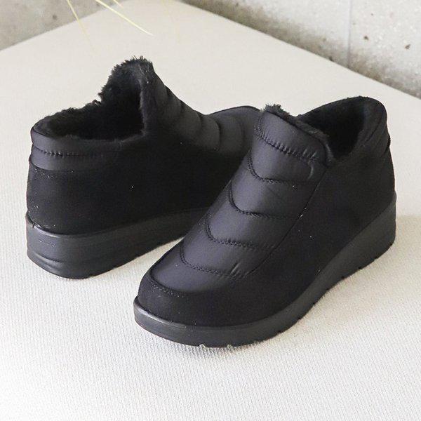 女性用 털 부츠 冬 防寒화 防寒 アンクルブーツ