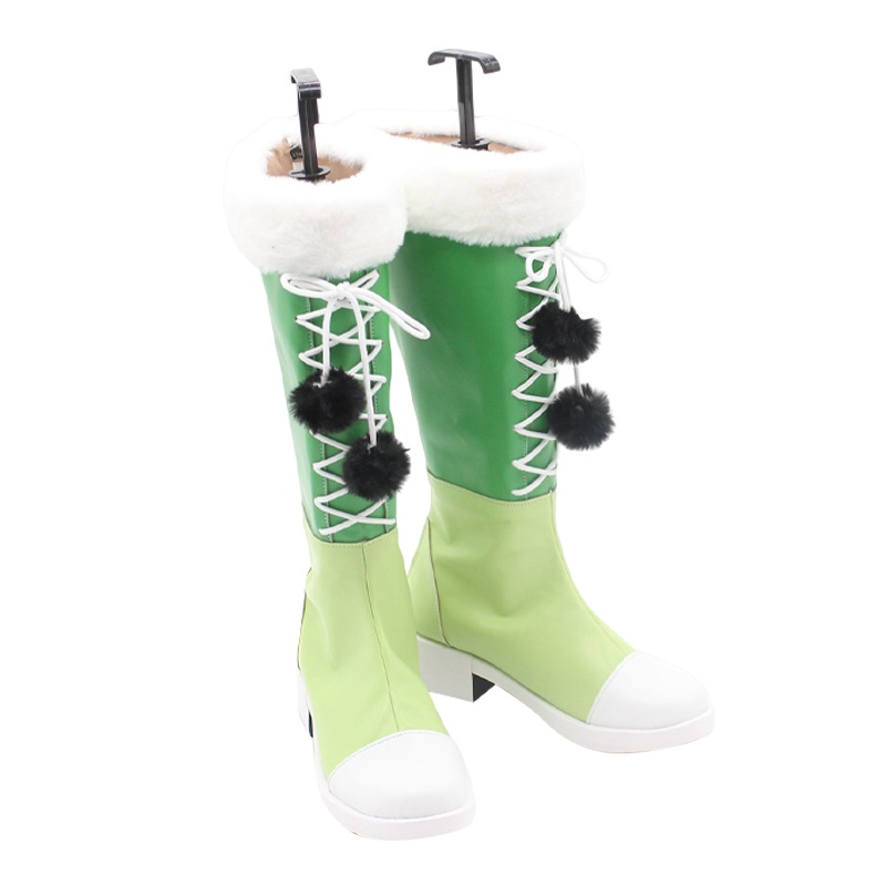 コスプレ靴 青葉紡 ブーツ コスプレ 演出服 アニメ 祭り ハロウィン クリスマス 学園祭 文化祭 仮装