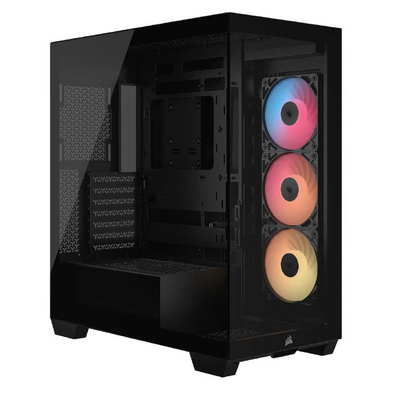 コルセア　CORSAIR　3500X RS-R ARGB Mid-Tower Black　CC-9011322-WW