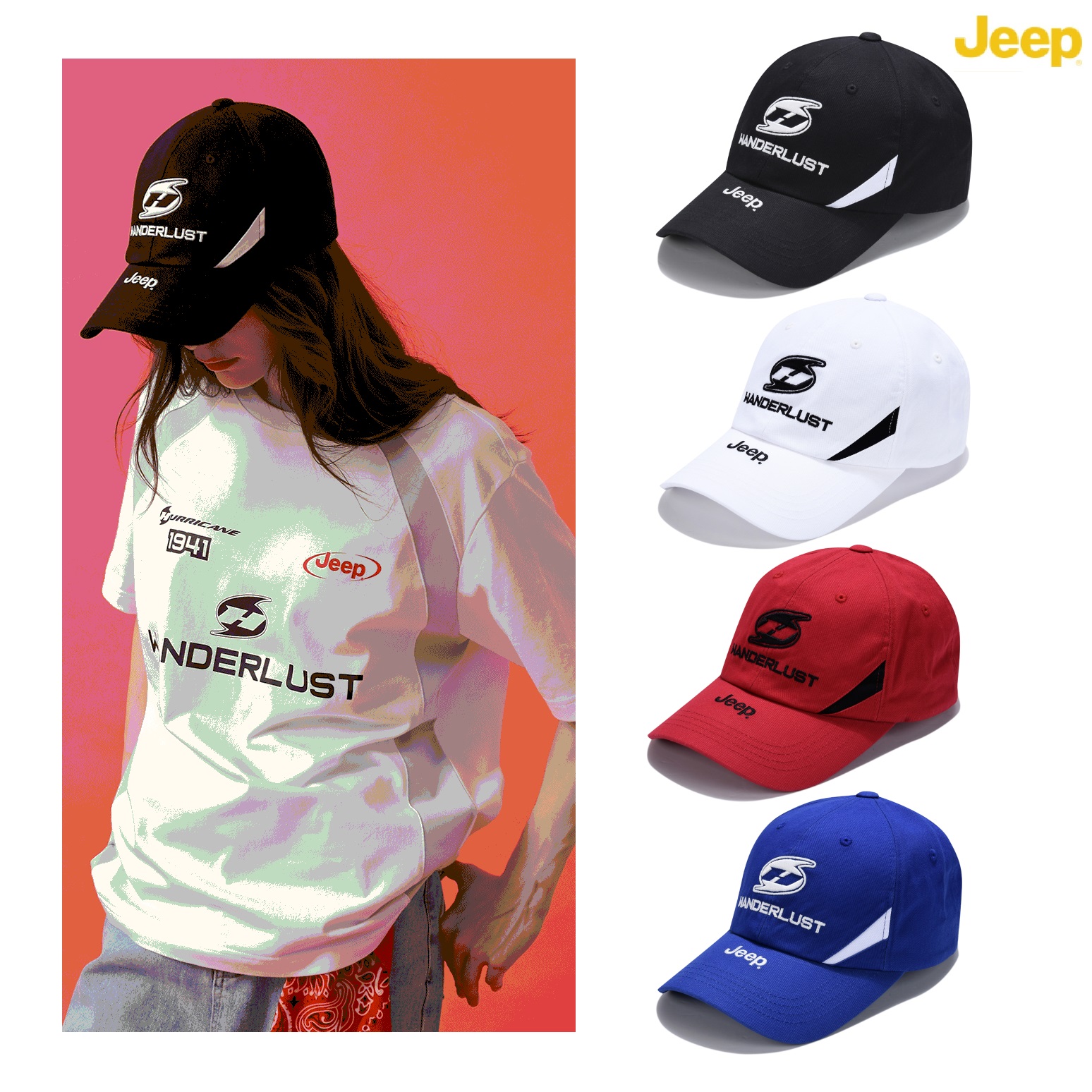 PARIS Sports block ball cap 4色 男女共用 韓国ファッション 日常服 ストリートファッション カップルアイテム