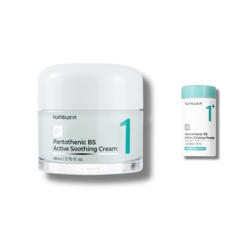 1番 パントテン酸 アクティブ スージングクリーム 80ml+パントテン酸 アクティブアップパウダー 7g