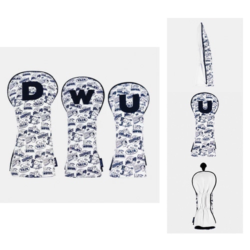 [防弾少年団 グッズ ゴルフ用品] GOLF ホールインワン PU ヘッドカバー3点 (set)/韓国の人気ブランド 韓国の人気商品 韓国人気ファッション ユニセックス 大学生ファッション