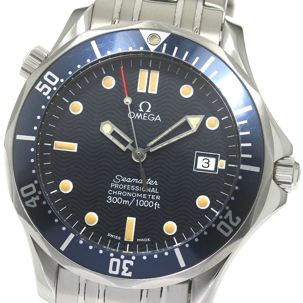 オメガ OMEGA 2531.80 シーマスター300 デイト 自動巻き メンズ _846681【中古】