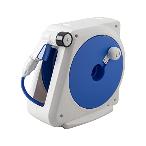 タカギ(Takagi) ホース ホースリール オーロラNANO 15m 軽い すっきり収納 RM21