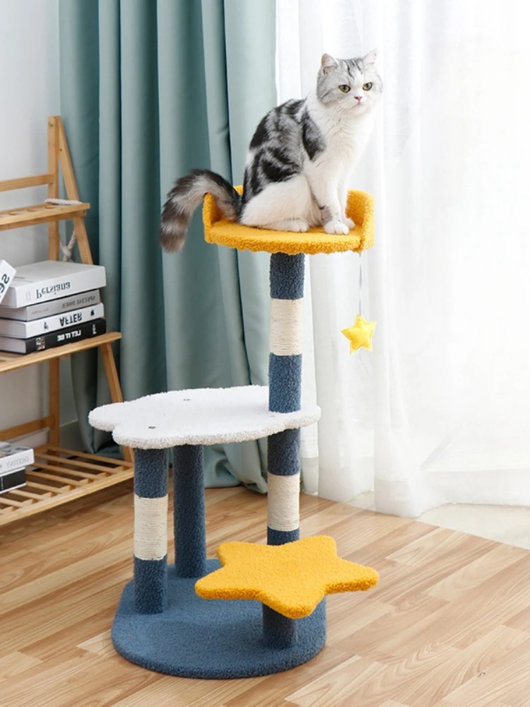 TXC- 猫クライミングフレーム小猫グラブ会と猫の巣猫は巣に統合スタンド 柔 Amazon.co.jp: キャットタワー 猫タワー 猫 ハンモック 巣猫