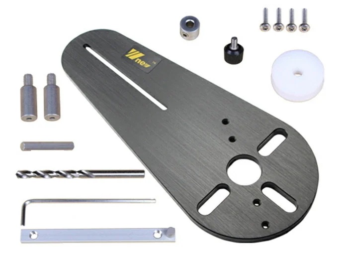 トリマーベース円形A ベースプレート 直径20-670mm 穴 リョービマキタボッシュポーターケーブル 汎用