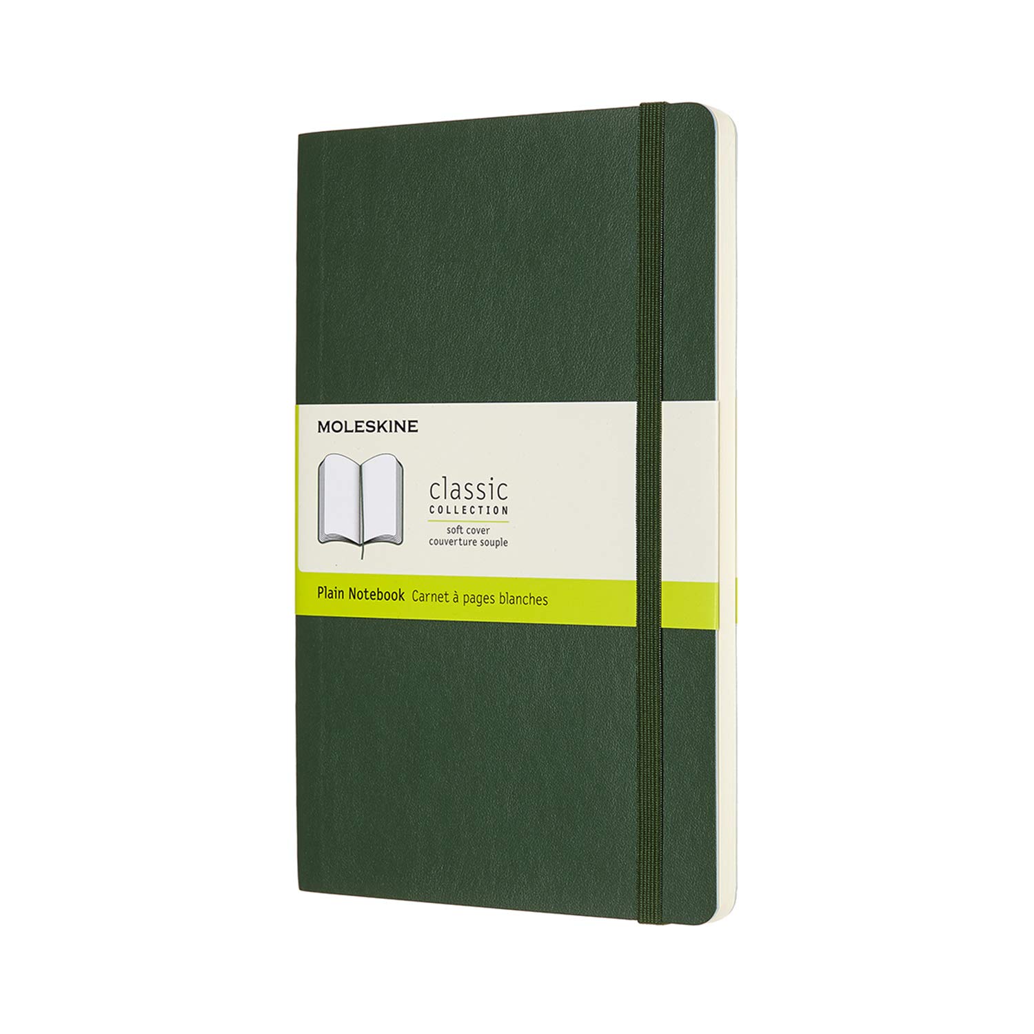 モレスキン(Moleskine) ノート クラシック ノートブック ソフトカバー 無地 ラージサイズ(横13cm×縦21cm) マートルグリーン QP618K15ノート