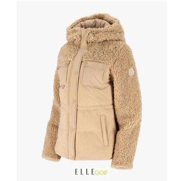 23 女性冬フリースミックス パディングジャンパー 6J81302-200_BP