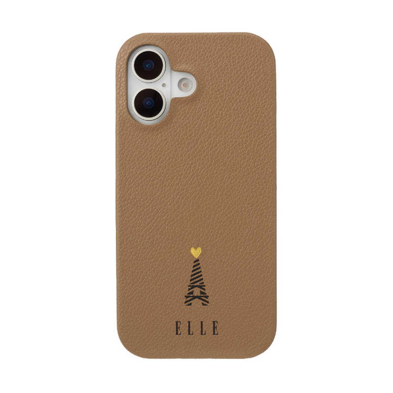 ELLE　Slim Wrap Case for iPhone 17 ［ Greige ］　ELGRIWPIP2563