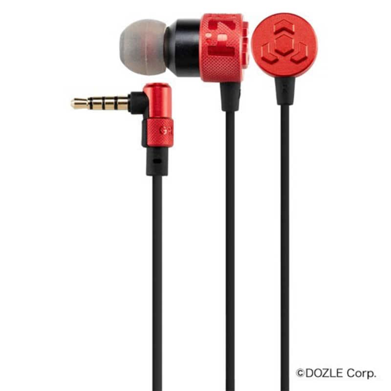GRAPHT　ドズル社ゲーミングイヤホン THE STANDARD ドズル社 Edition (1.2m) ［φ3.5mmミニプラグ / 両耳 / イヤホンタイプ］　TGR129-DZL-ONE